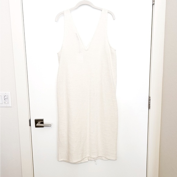 Zara Button Front Midi Dress - Picture 5 of 9